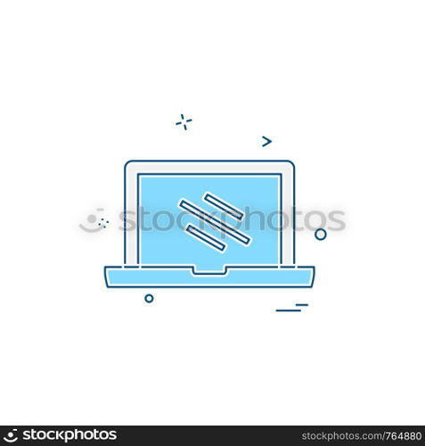 Computer Technology icon design vector