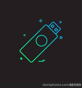 Computer Technology icon design vector