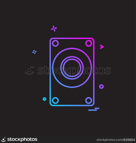 Computer Technology icon design vector