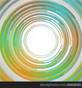 Concentric circles abstract element. Concentric circles abstract element.