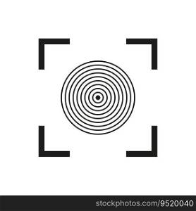Concentric circles. Ripple, impact effectt. Rings abstract geometric element. Vector illustration. EPS 10. Stock image.. Concentric circles. Ripple, impact effectt. Rings abstract geometric element. Vector illustration. EPS 10.