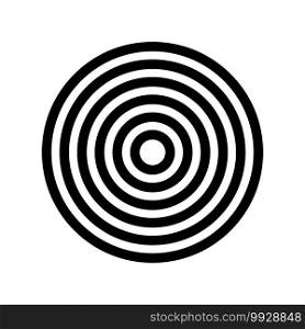 concentric rings geometric abstract element background design