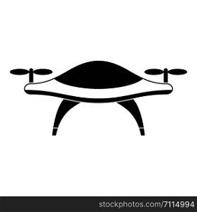 Concept drone icon. Simple illustration of concept drone vector icon for web design isolated on white background. Concept drone icon, simple style