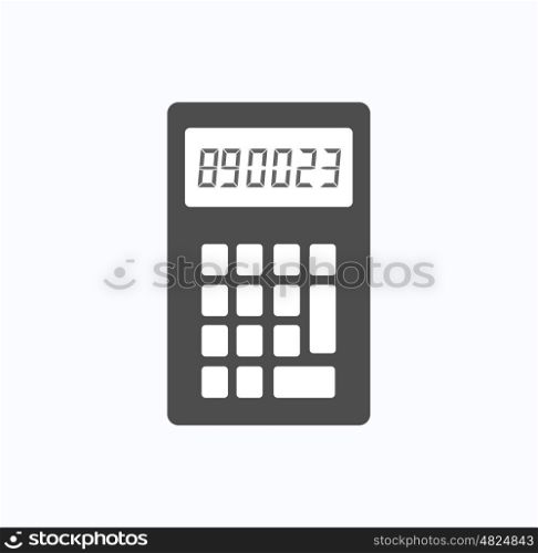 concept of business . Calculator for digital computing