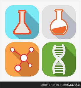 Concept of chemistry - vector illustration