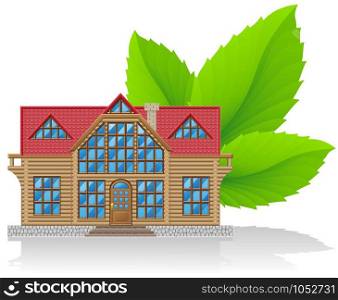 concept of environmental home vector illustration isolated on white background