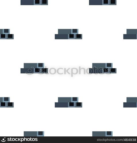 Concrete or metal constructions pattern seamless flat style for web vector illustration. Concrete or metal constructions pattern flat