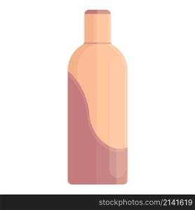 Conditioner bottle icon cartoon vector. Shampoo glass. Shower soap. Conditioner bottle icon cartoon vector. Shampoo glass