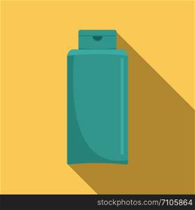 Conditioner bottle icon. Flat illustration of conditioner bottle vector icon for web design. Conditioner bottle icon, flat style