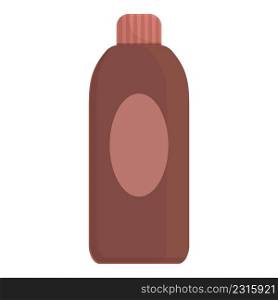 Conditioner hair bottle icon cartoon vector. Cosmetic skin. Cream care. Conditioner hair bottle icon cartoon vector. Cosmetic skin