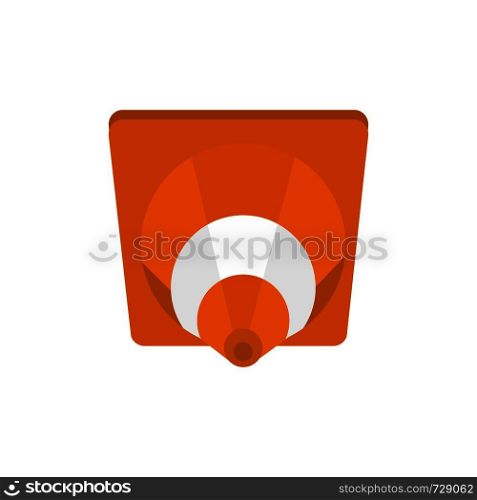 Cone icon. Flat illustration of cone vector icon for web. Cone icon, flat style