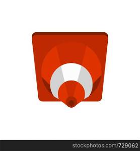 Cone icon. Flat illustration of cone vector icon for web. Cone icon, flat style