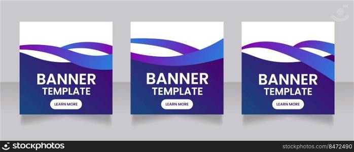 Conference organization service web banner design template. Vector flyer with text space. Advertising placard with customized copyspace. Printable poster for advertising. Poppins font used. Conference organization service web banner design template