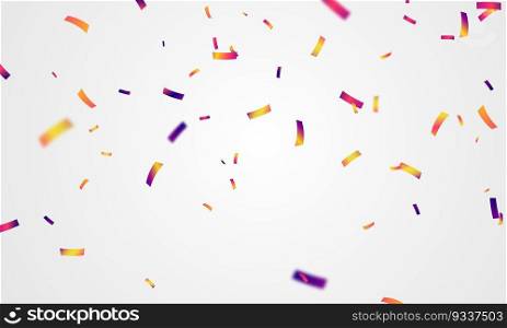 confetti colorful concept design template holiday Happy Day, background Celebration Vector illustration.