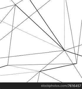 Connected abstract pattern with dots on overlapping lines. Vector technology background.. Connected abstract pattern with overlapping lines. Vector technology background