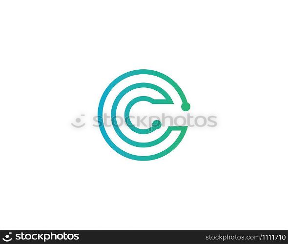 Connecting concept Logo Template vector