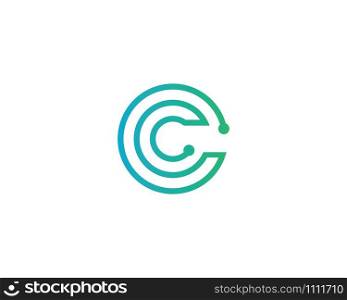 Connecting concept Logo Template vector