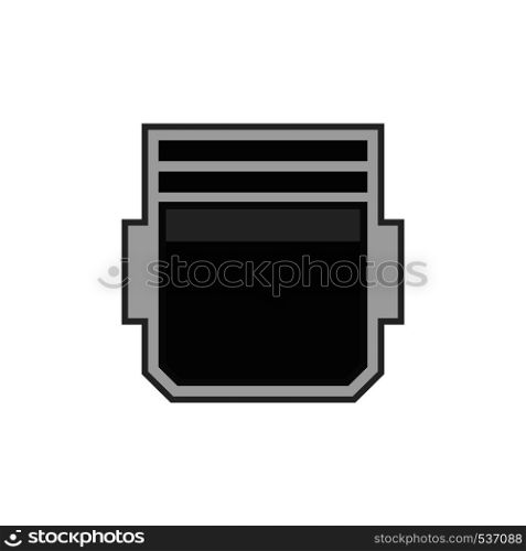 Connection port equipment vector flat icon isolated white design electronic