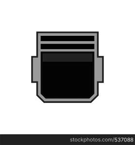 Connection port equipment vector flat icon isolated white design electronic