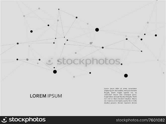 Connection structure and network abstract background.. Connection structure and network abstract background