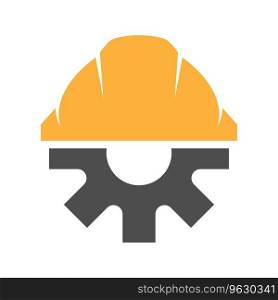 Construction logo icon design illustration