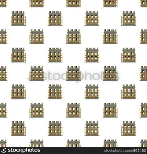 Construction material pattern seamless vector repeat for any web design. Construction material pattern seamless vector