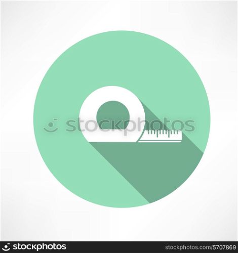 construction roulette icone. Flat modern style vector illustration