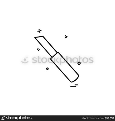 Construction tool cutter labour icon vector