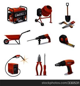 construction tools icons