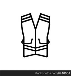construction worker vest icon,vector illustration logo design.