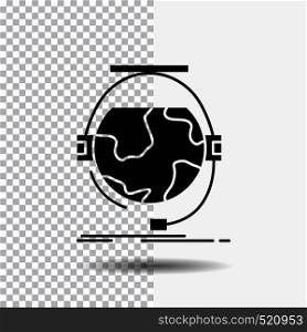 consultation, education, online, e learning, support Glyph Icon on Transparent Background. Black Icon. Vector EPS10 Abstract Template background