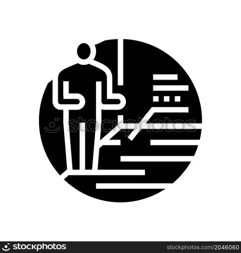 consultation of renovation service worker glyph icon vector. consultation of renovation service worker sign. isolated contour symbol black illustration. consultation of renovation service worker glyph icon vector illustration