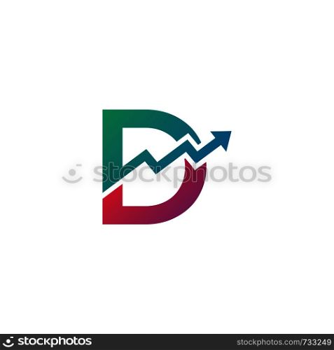 consulting initial D logo template