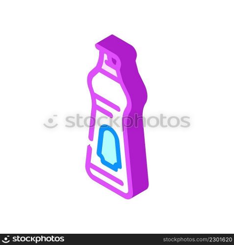 consumer chemicals isometric icon vector. consumer chemicals sign. isolated symbol illustration. consumer chemicals isometric icon vector illustration