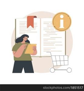 Consumer information abstract concept vector illustration. Consumer law, privacy security policy, financial information, marketing service, buyer protection, online shopping abstract metaphor.. Consumer information abstract concept vector illustration.