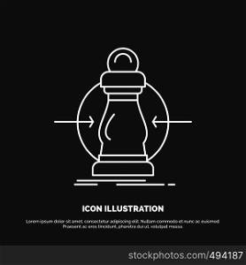 Consumption, cost, expense, lower, reduce Icon. Line vector symbol for UI and UX, website or mobile application. Vector EPS10 Abstract Template background