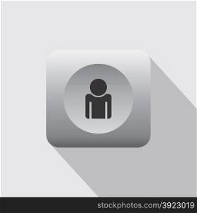 contact book icon theme vector art illustration. contact book icon