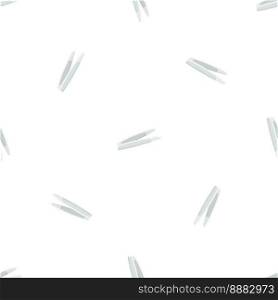 Contact lens forceps pattern seamless background texture repeat wallpaper geometric vector. Contact lens forceps pattern seamless vector