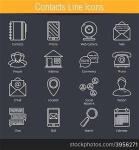 Contacts Icons