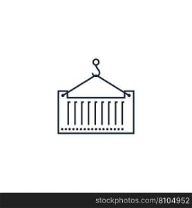 Container creative icon from delivery icons Vector Image
