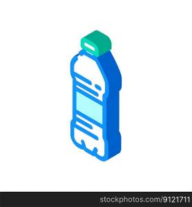 container water plastic bottle isometric icon vector. container water plastic bottle sign. isolated symbol illustration. container water plastic bottle isometric icon vector illustration