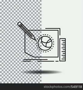 Content, design, frame, page, text Line Icon on Transparent Background. Black Icon Vector Illustration. Vector EPS10 Abstract Template background