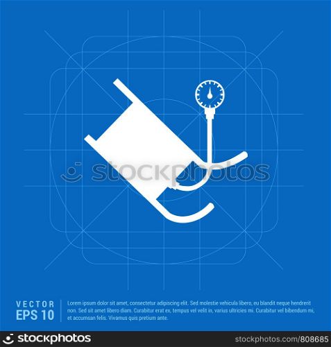 Contour medical mechanical tonometer icon