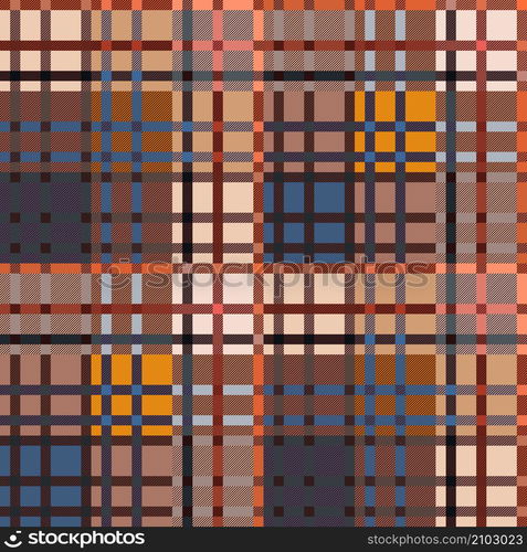 Contrast multicolor tartan Scottish seamless pattern with diagonal lines, texture for tartan, plaid, tablecloths, clothes, bedding, blankets and other textile