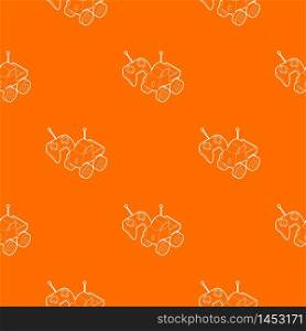 Control remote car toy. Outline illustration of control remote car toy vector pattern vector orange for any web design best. Control remote car toy, outline style