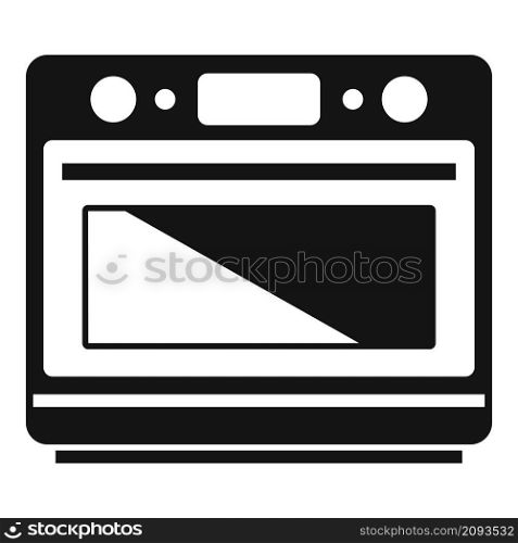 Convection grill oven icon simple vector. Electric kitchen stove. Gas fan oven. Convection grill oven icon simple vector. Electric kitchen stove