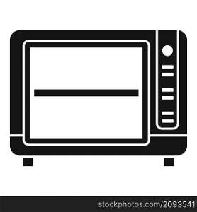 Convection oven timer icon simple vector. Cook stove. Electric kitchen oven. Convection oven timer icon simple vector. Cook stove