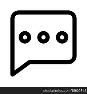 conversation chat bubble, icon on isolated background