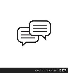 Conversation icon graphic design template vector illustration