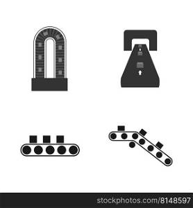 conveyor icon vector illustration design
